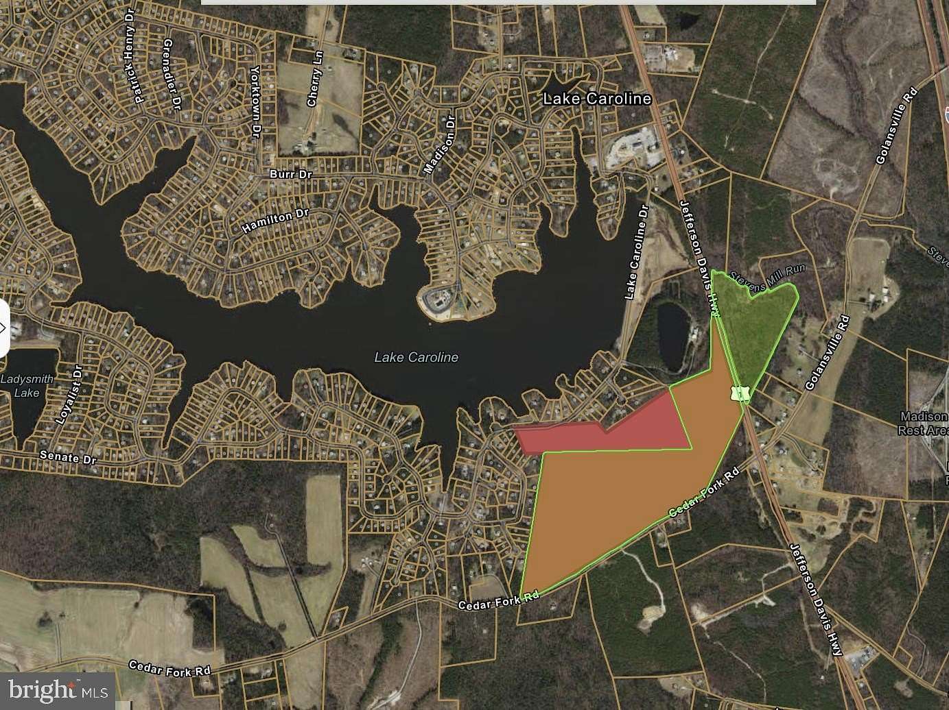 94.2 Acres of Land for Sale in Ruther Glen, Virginia