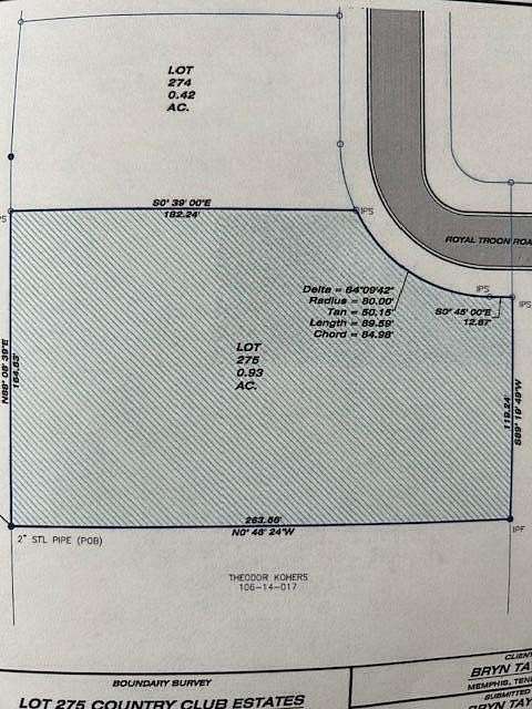 0.93 Acres of Residential Land for Sale in Starkville, Mississippi