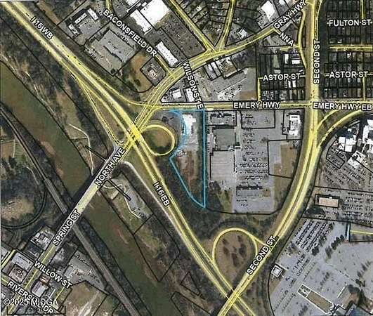 4.84 Acres of Commercial Land for Sale in Macon, Georgia
