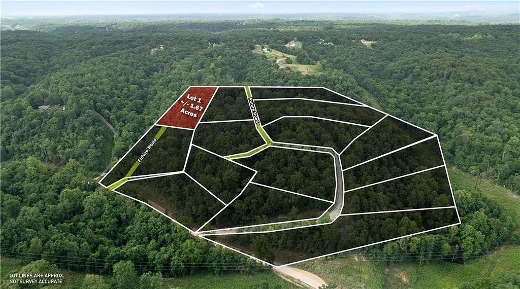 1.67 Acres of Residential Land for Sale in Rogers, Arkansas