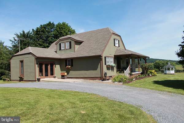 10 Acres of Land with Home for Sale in Mount Jackson, Virginia