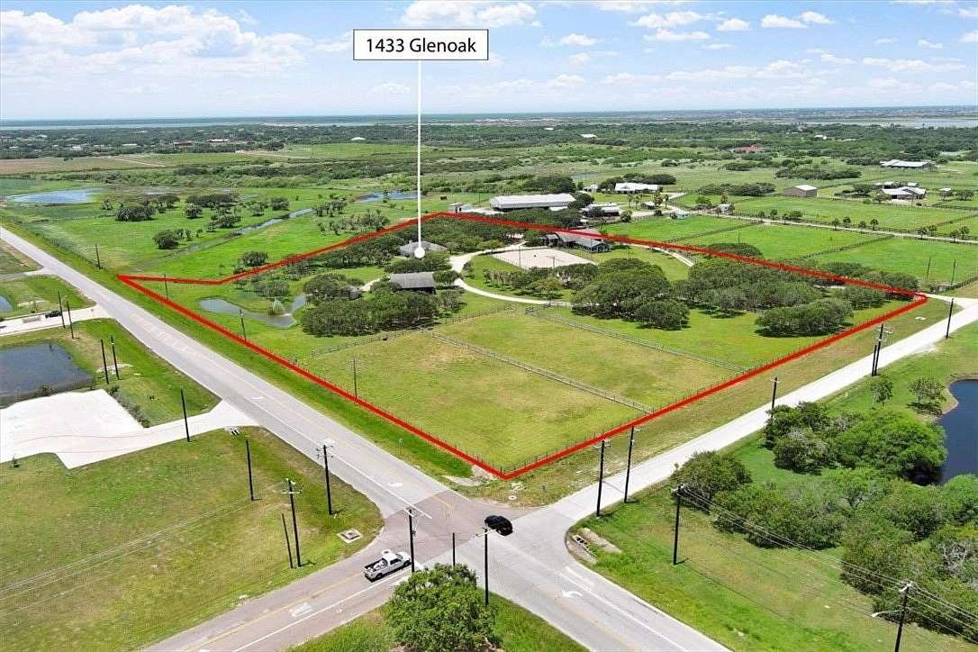 11.5 Acres of Land with Home for Sale in Corpus Christi, Texas