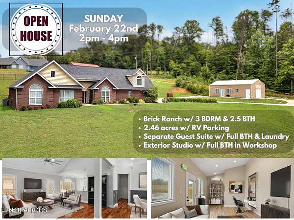 2.46 Acres of Land with Home for Sale in Heiskell, Tennessee