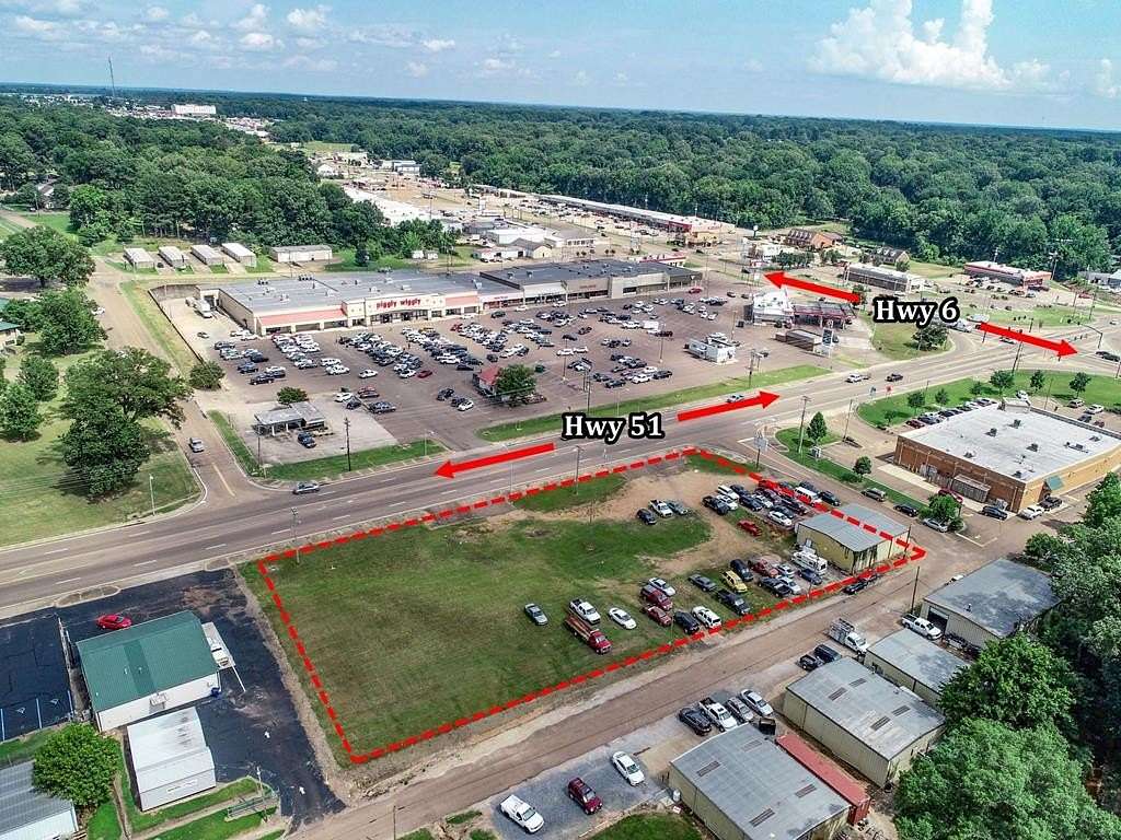1 Acre of Commercial Land for Sale in Batesville, Mississippi