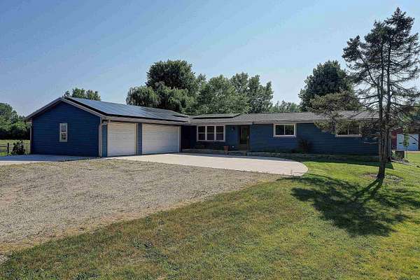 11 Acres of Land with Home for Sale in Columbus, Wisconsin