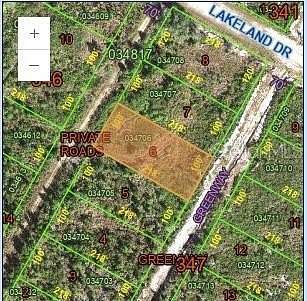 0.5 Acres of Land for Sale in Indian Lake Estates, Florida