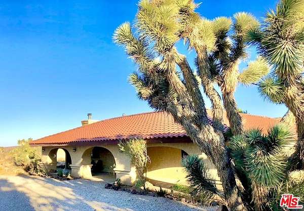 5 Acres of Residential Land with Home for Lease in Pioneertown, California