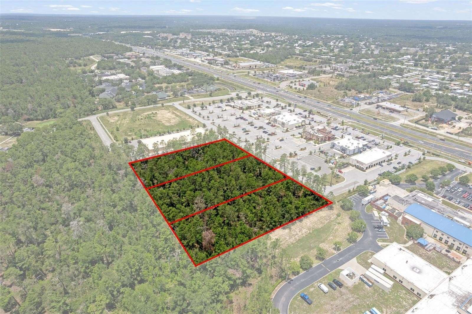 3.55 Acres of Commercial Land for Sale in Brooksville, Florida