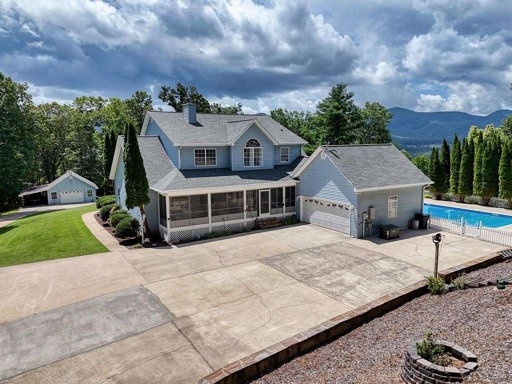 30.2 Acres of Land with Home for Sale in Blairsville, Georgia