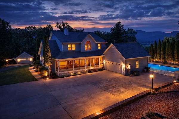 30.2 Acres of Recreational Land with Home for Sale in Blairsville, Georgia