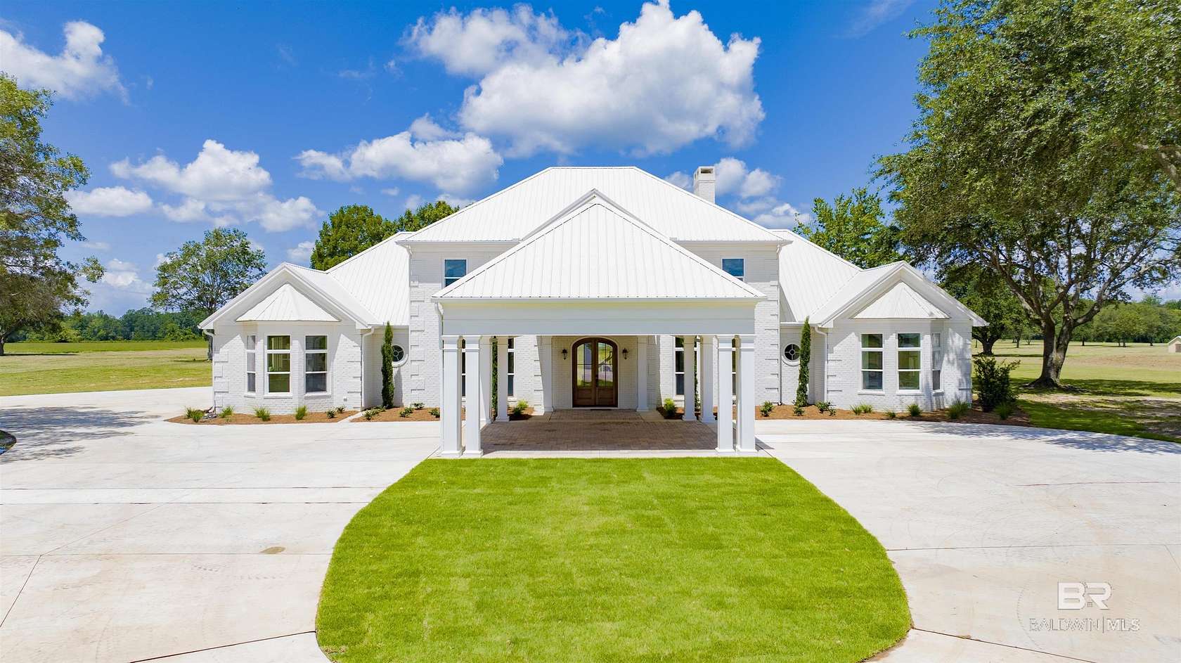 77 Acres of Recreational Land with Home for Sale in Robertsdale, Alabama