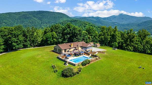 69 Acres of Land with Home for Sale in Amherst, Virginia