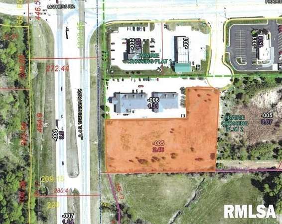 2.46 Acres of Commercial Land for Sale in Springfield, Illinois