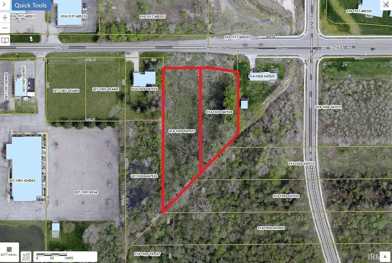 2 Acres of Land for Sale in Mishawaka, Indiana