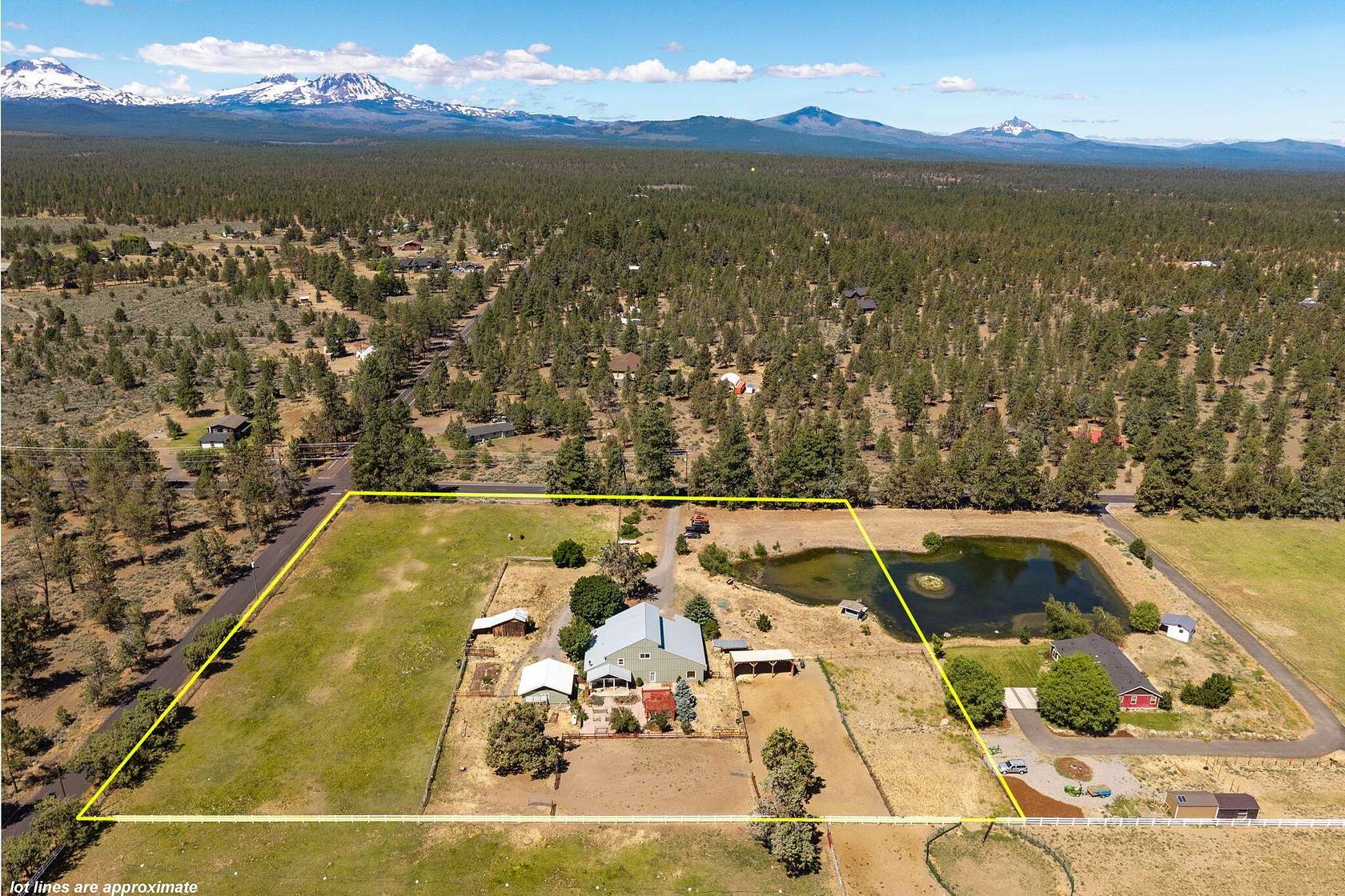 4.58 Acres of Residential Land with Home for Sale in Bend, Oregon