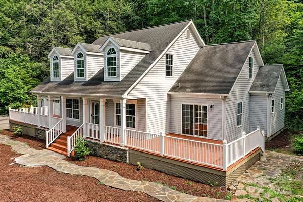 3.69 Acres of Residential Land with Home for Sale in Lake Lure, North Carolina