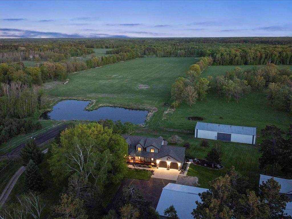 120 Acres of Land with Home for Sale in Pine River, Minnesota