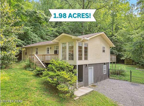 2 Acres of Residential Land with Home for Sale in Knoxville, Tennessee