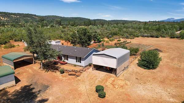 11 Acres of Land with Home for Sale in Manton, California