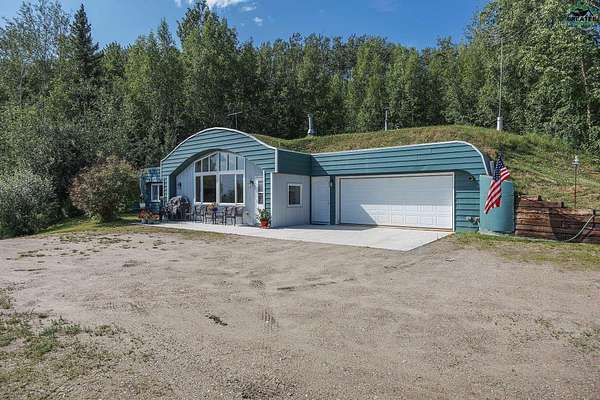 4.9 Acres of Residential Land with Home for Sale in Fairbanks, Alaska