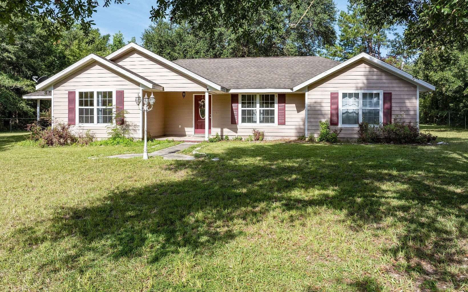 12.7 Acres of Land with Home for Sale in Lake City, Florida