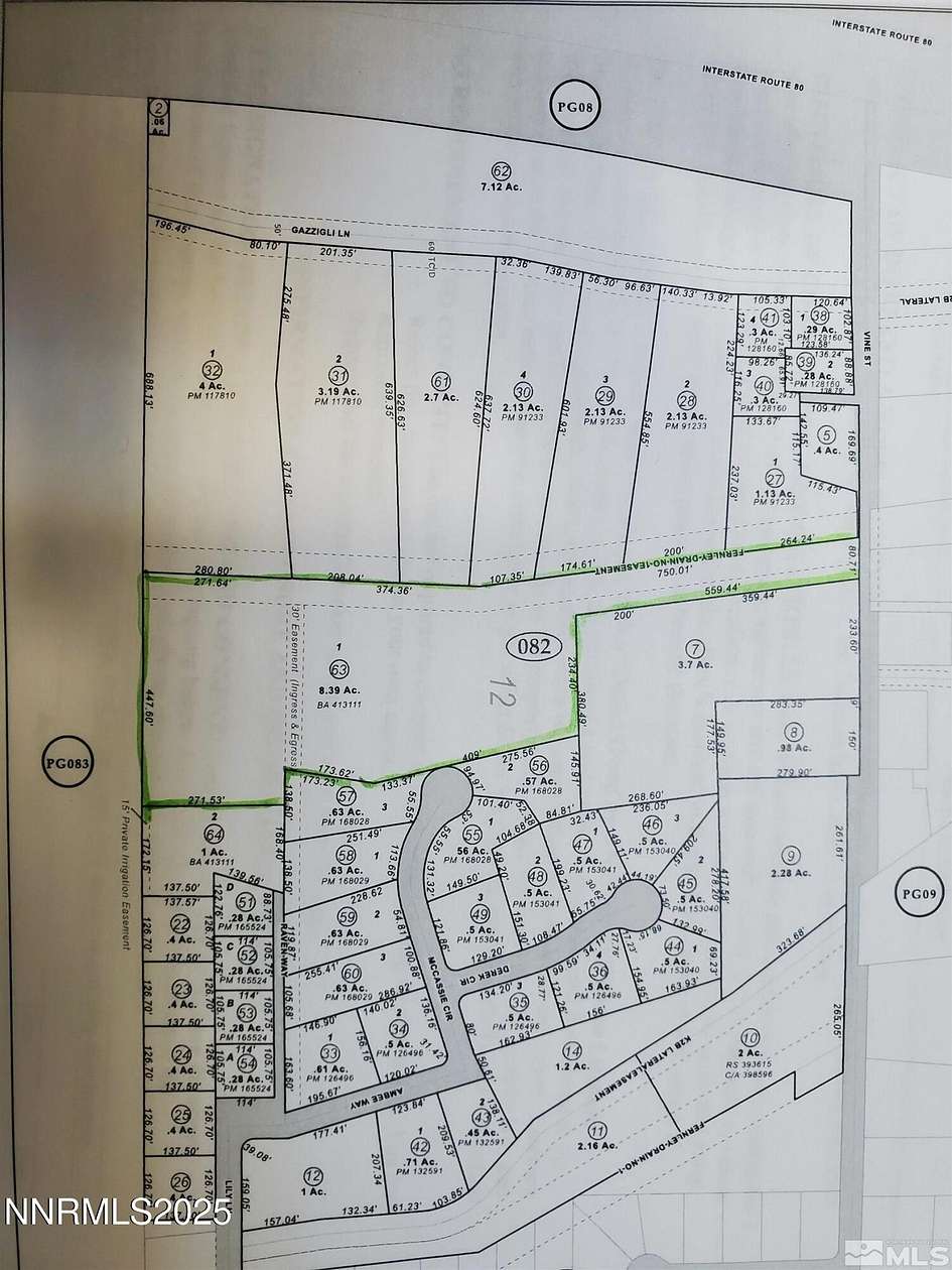 8.39 Acres of Residential Land for Sale in Fernley, Nevada