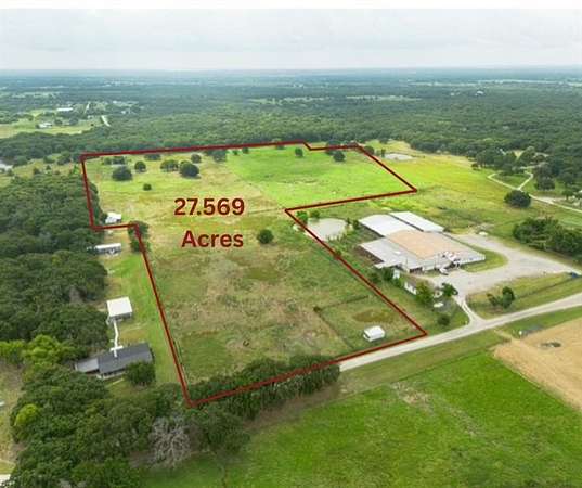 27.6 Acres of Agricultural Land for Sale in Royse City, Texas
