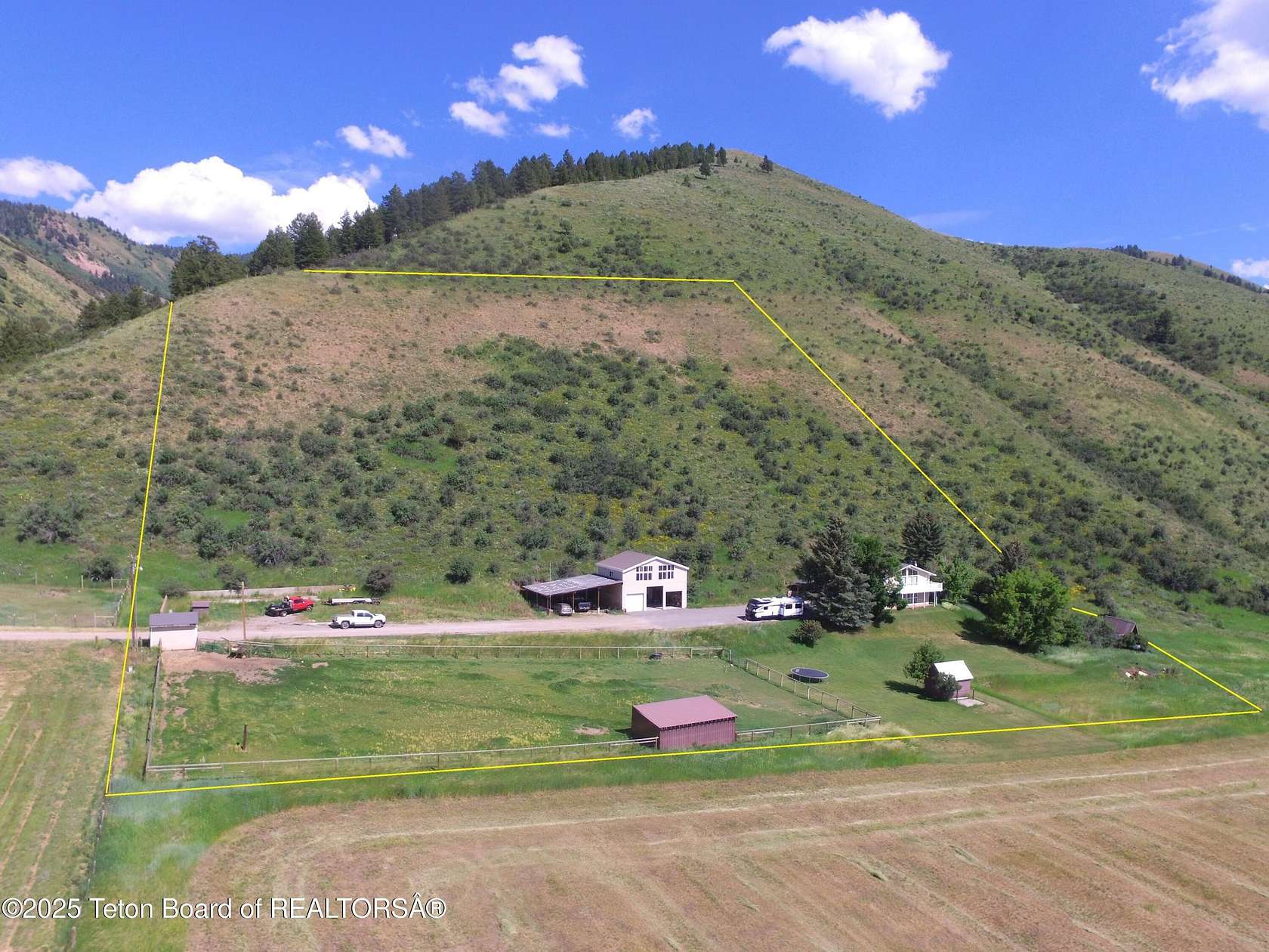 6 Acres of Land with Home for Sale in Afton, Wyoming