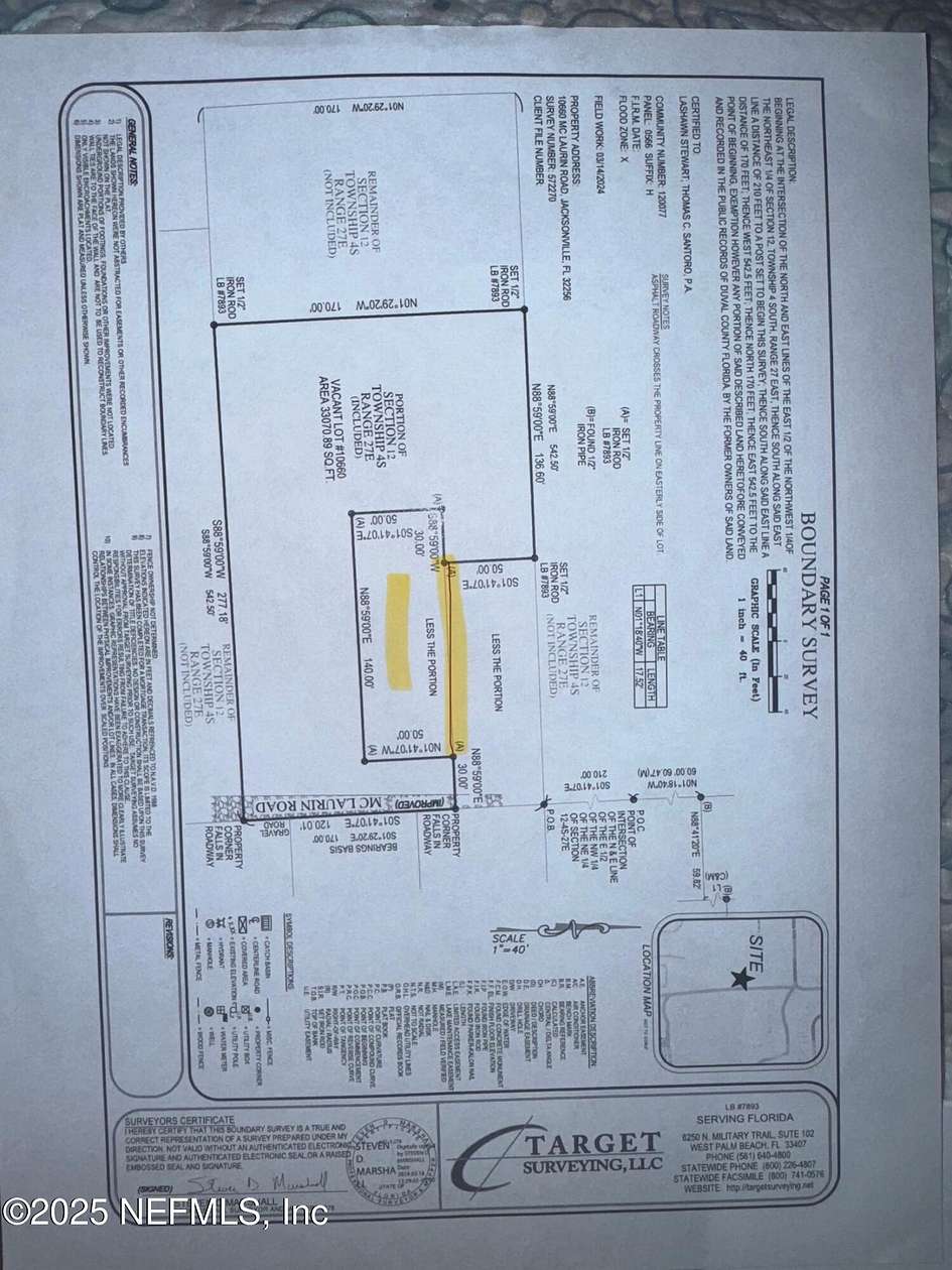 0 84 Acres of Residential Land - Jacksonville Fl 144683158 