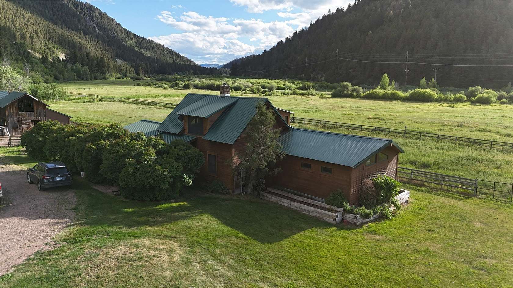 44.2 Acres of Agricultural Land with Home for Sale in Philipsburg, Montana