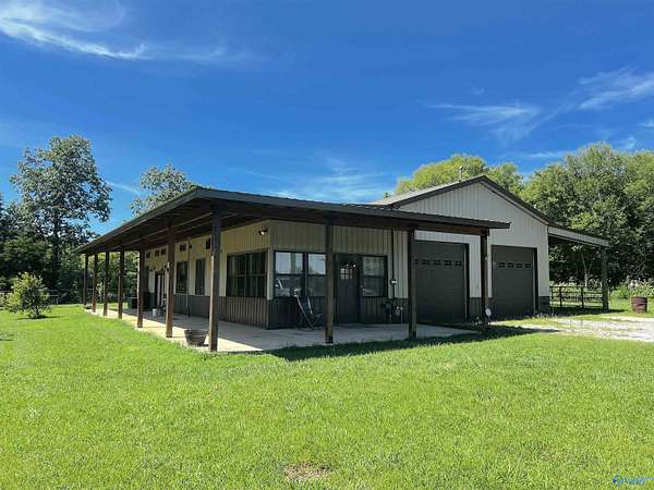 53.8 Acres of Agricultural Land with Home for Sale in Moulton, Alabama