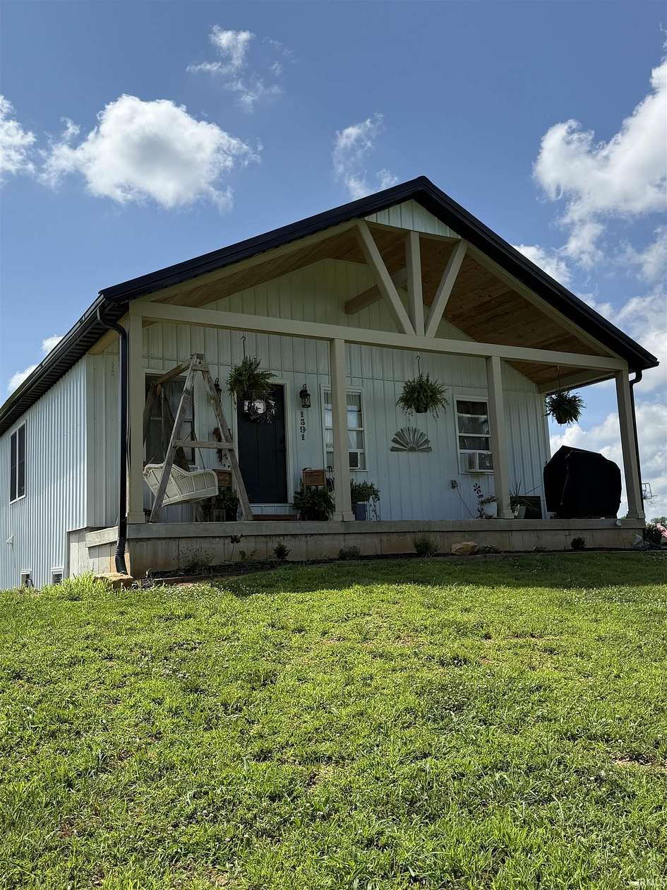 2.5 Acres of Land with Home for Sale in Mitchell, Indiana