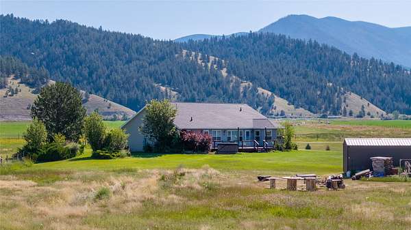4 Acres of Residential Land with Home for Sale in Arlee, Montana