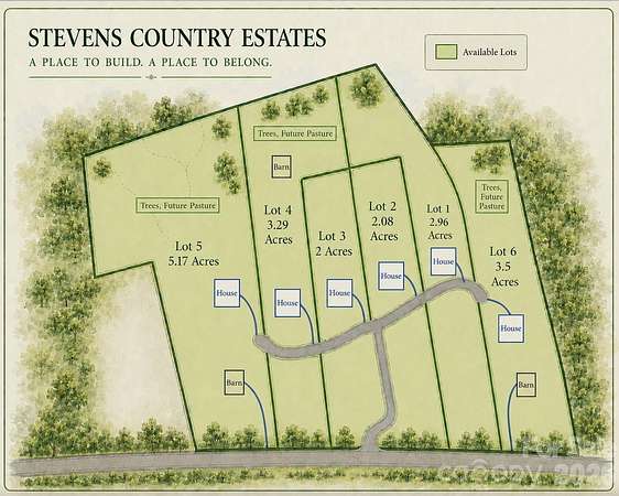 2 Acres of Land with Home for Sale in Waxhaw, North Carolina
