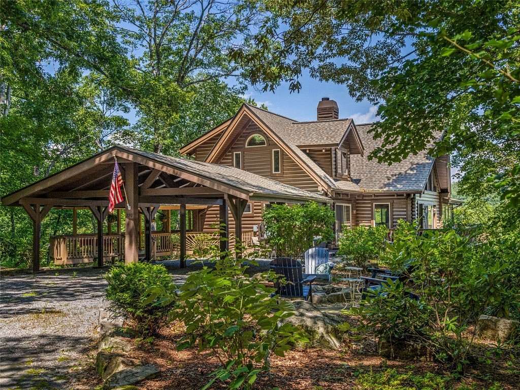 4.55 Acres of Residential Land with Home for Sale in Rosman, North Carolina