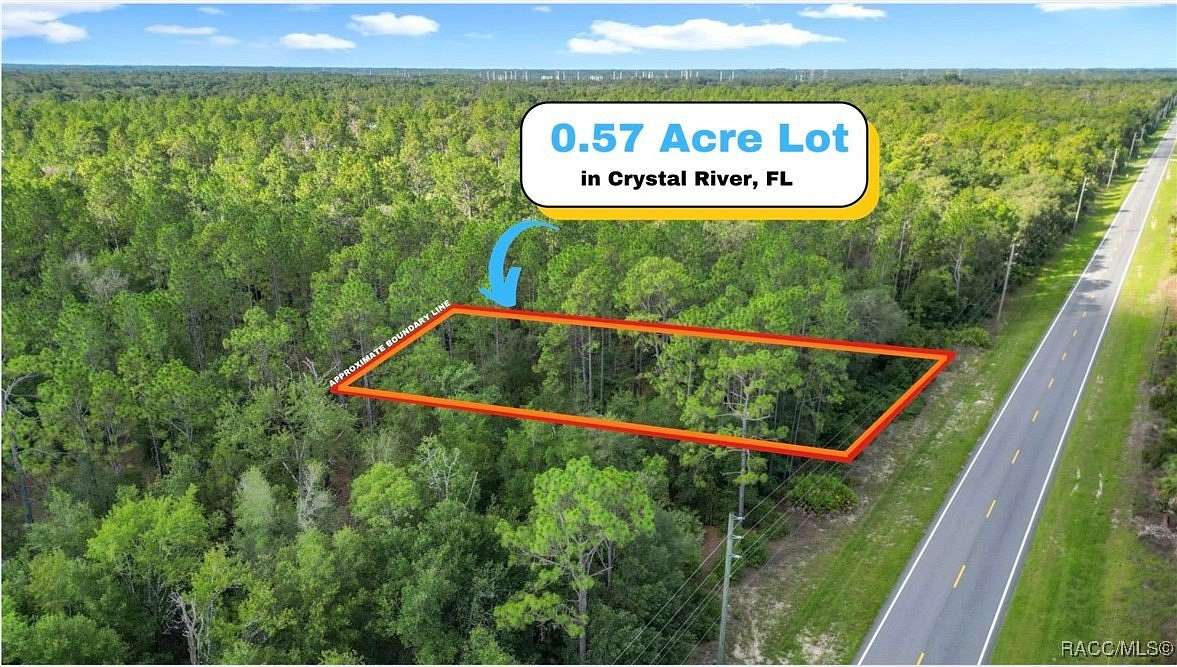 0.57 Acres of Residential Land for Sale in Crystal River, Florida