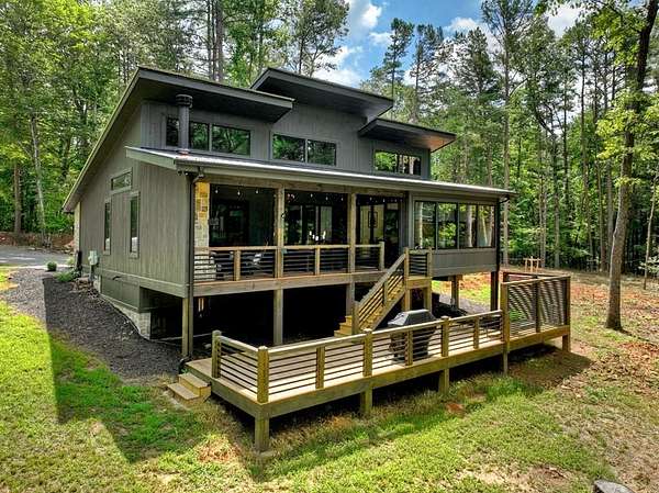 2 Acres of Residential Land with Home for Sale in Blue Ridge, Georgia