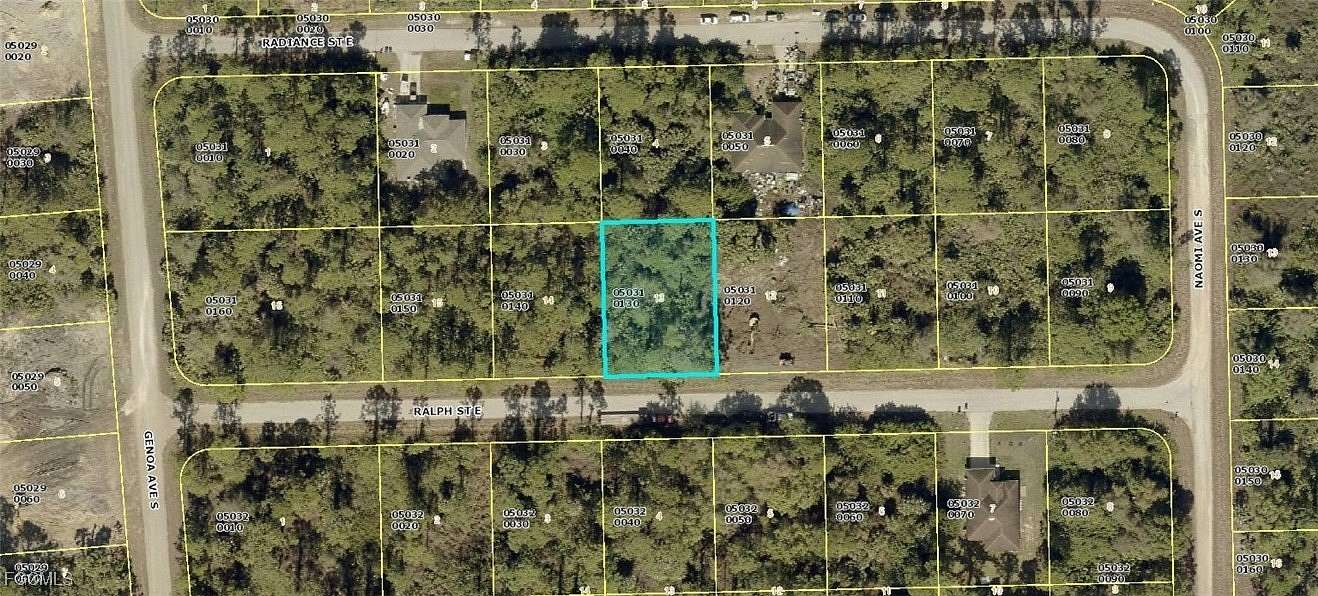 0.26 Acres of Residential Land for Sale in Lehigh Acres, Florida