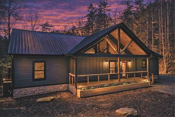 2.33 Acres of Land with Home for Sale in Ellijay, Georgia