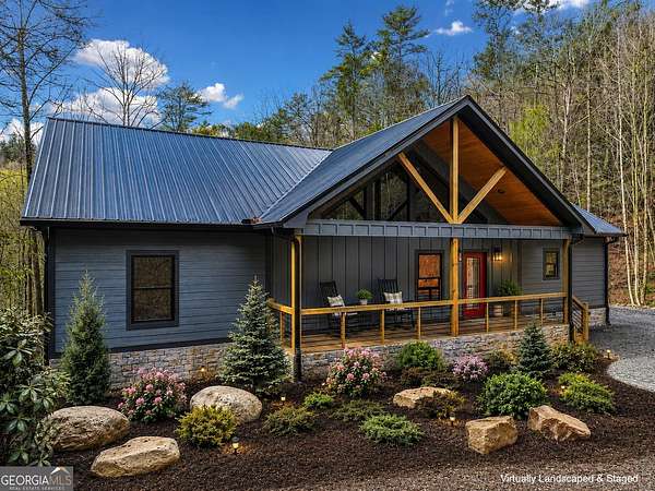 2.33 Acres of Land with Home for Sale in Ellijay, Georgia