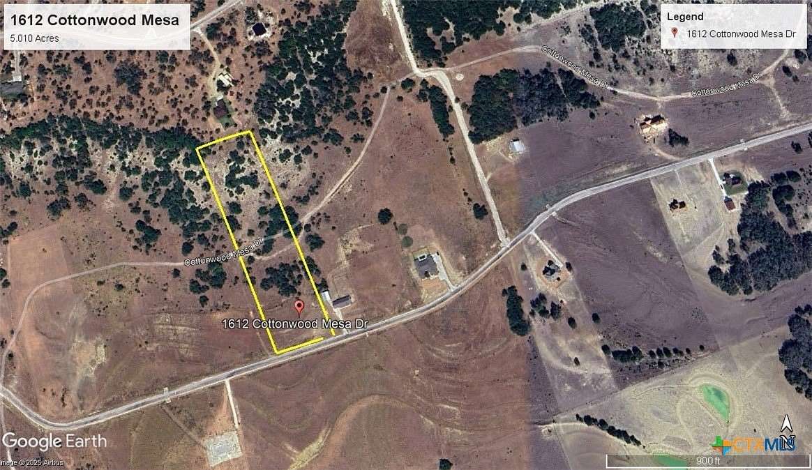 5 Acres of Residential Land for Sale in Kempner, Texas