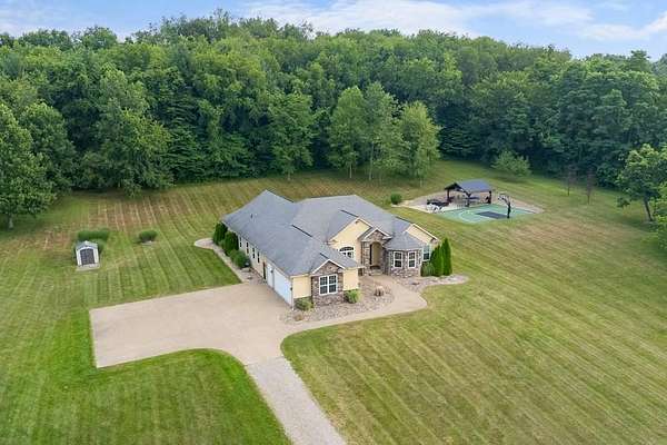 20.8 Acres of Recreational Land with Home for Sale in Bellville, Ohio