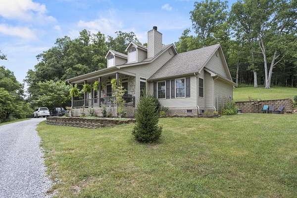 23 Acres of Land with Home for Sale in Stamping Ground, Kentucky