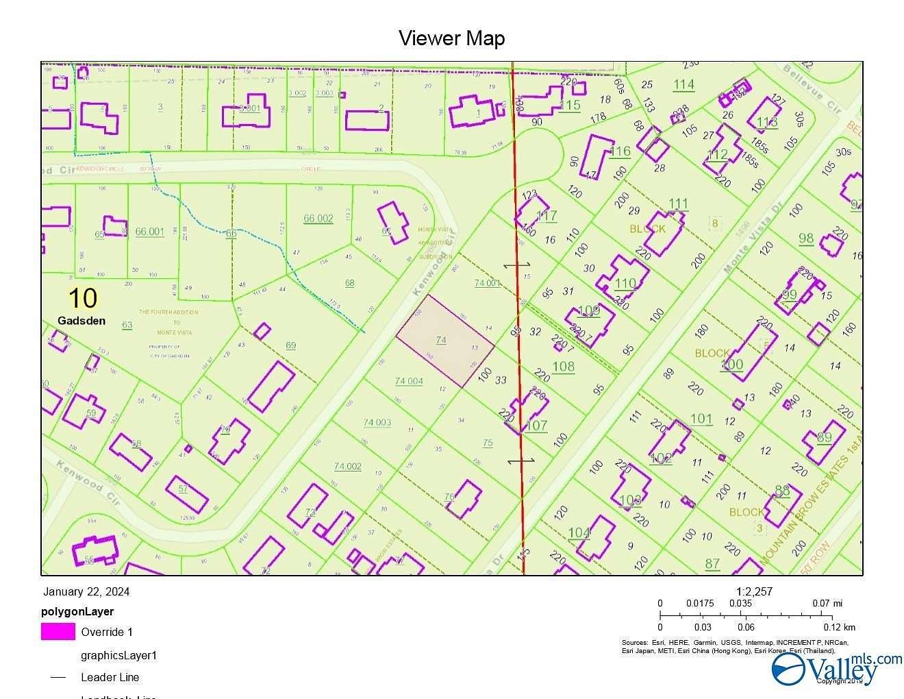 0.37 Acres of Residential Land for Sale in Gadsden, Alabama