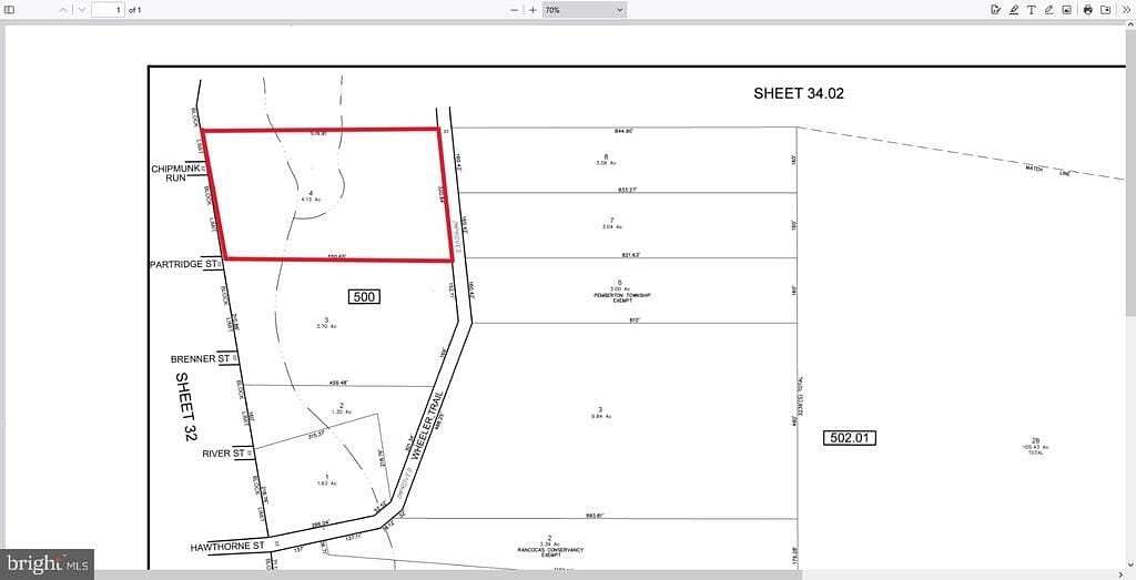 4.13 Acres of Land for Sale in Browns Mills, New Jersey