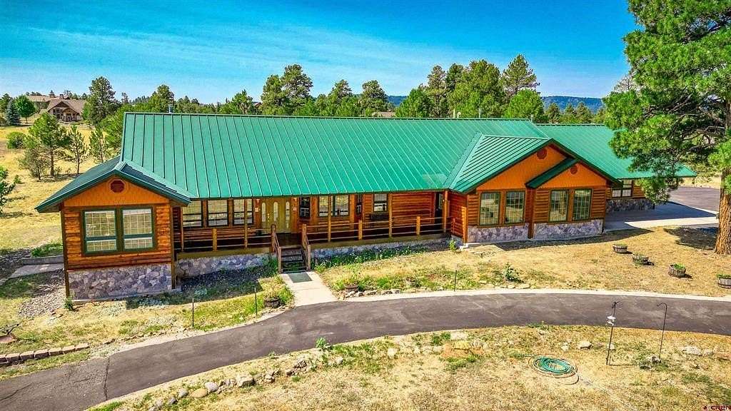 3.42 Acres of Residential Land with Home for Sale in Pagosa Springs, Colorado