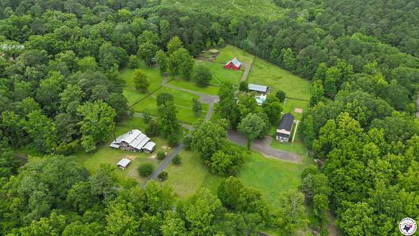 9.6 Acres of Land with Home for Sale in Arkansas Township, Arkansas