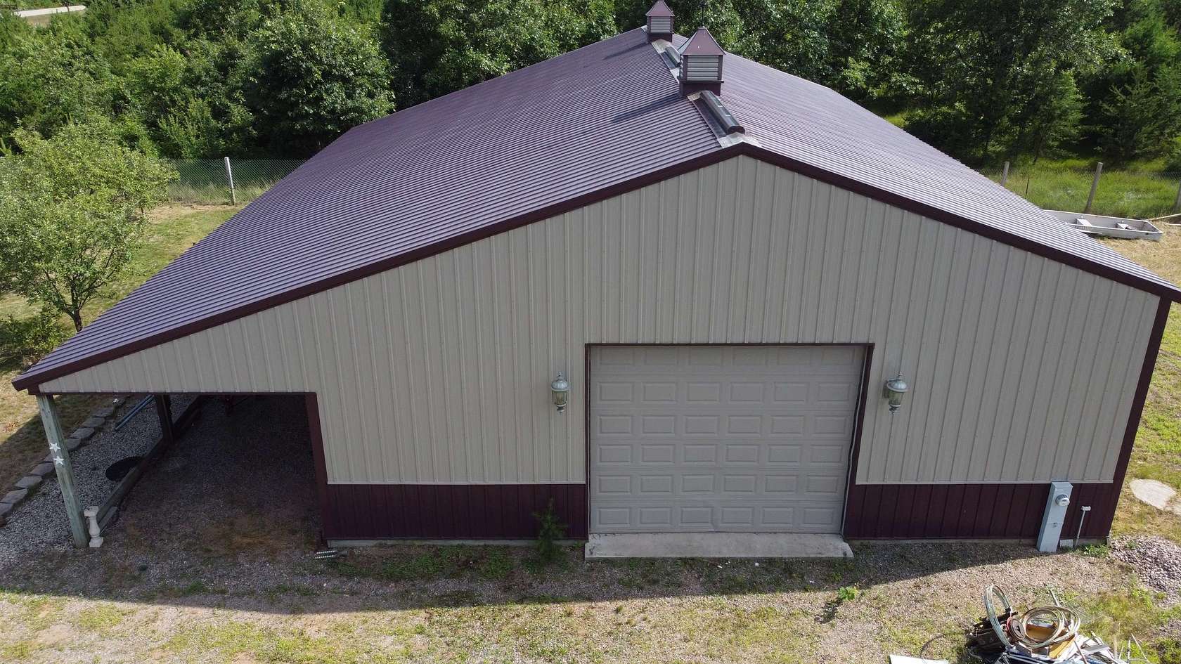 4 Acres of Residential Land with Home for Sale in Necedah, Wisconsin