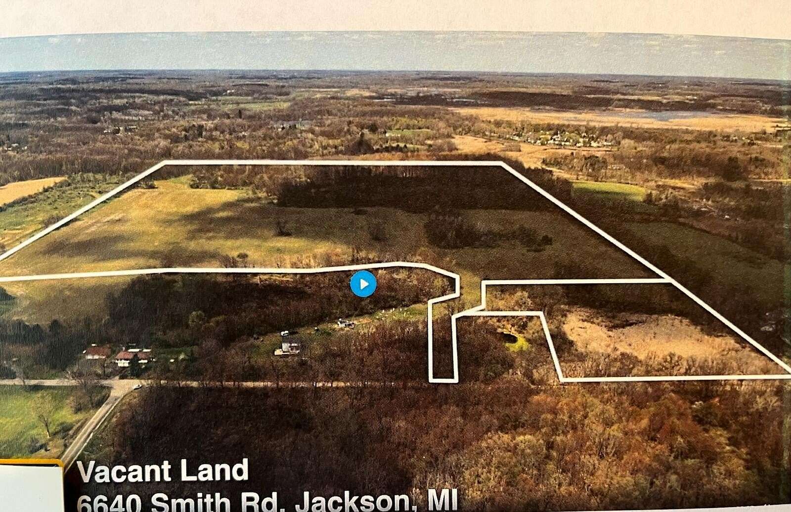 100 Acres of Recreational Land & Farm for Sale in Jackson, Michigan