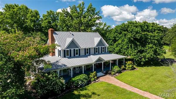 6.5 Acres of Land with Home for Sale in Owensville, Missouri
